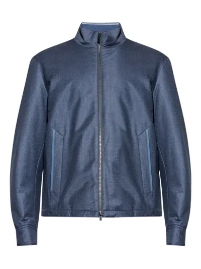 Paul & Shark Zip Jacket In Multi