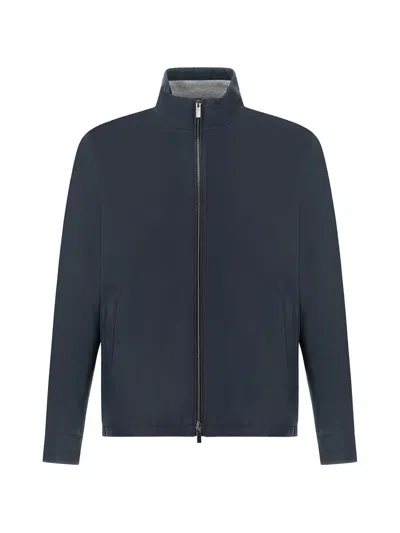 Paul & Shark Zip-fastening Jacket In Blue