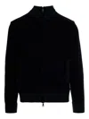 Paul & Shark Cardigan Full Zip Blu In Black