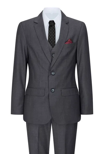 Paul Andrew Kids' Charles 3 Piece Wedding Suit Formal Elegant In Multi