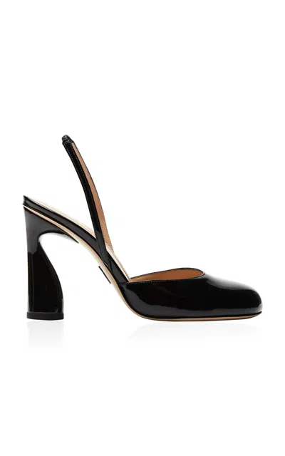 Paul Andrew Women's Disk Leather Pumps In Black