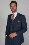 Paul Andrew Hamleys - Check Elegant Blazer In Blue