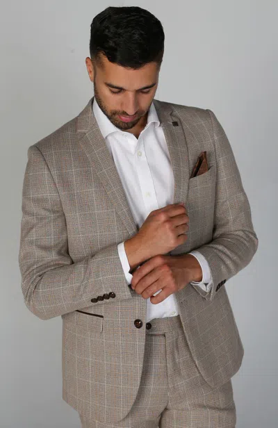 Paul Andrew Holland - Tweed Check Blazer In Gray