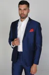 Paul Andrew Kingsley - Plain Wedding Blazer In Blue