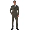 Paul Andrew Kurt 2 Piece Double Breasted Suit In Multi
