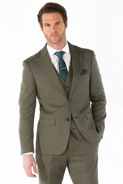 Paul Andrew Kurt - Tailored Fit Blazer In Green
