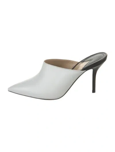 Pre-owned Paul Andrew Leather Mules In Multi
