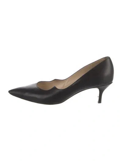 Pre-owned Paul Andrew Leather Pumps In Black