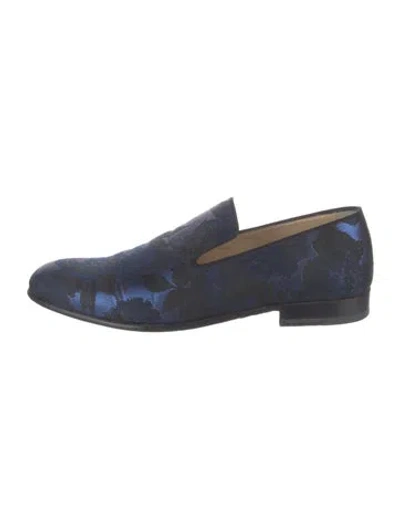 Pre-owned Paul Andrew Loafers In Blue