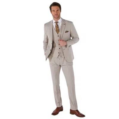Paul Andrew Mayfair 3 Piece Grooms Suit In Gray