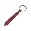 Paul Andrew Paisley Necktie Floral Satin Tie In Red