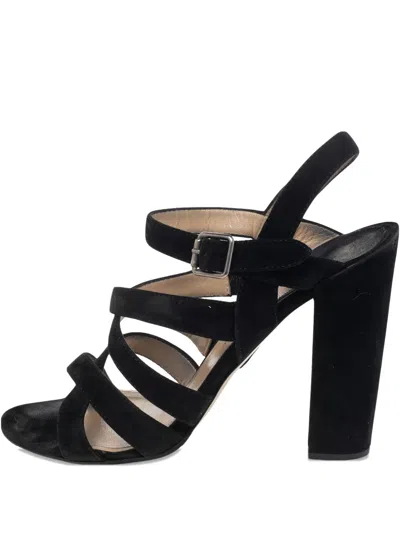 Pre-owned Paul Andrew  Buckle Block-heel Sandals