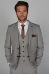 Paul Andrew Ralph - Tweed Check Blazer Classic Sport Coat In White
