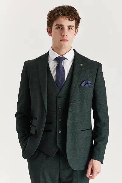 Paul Andrew Regent Checked Tailored Fit Blazer