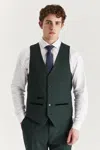 Paul Andrew Regent Plaid Check Waistcoat