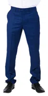 Paul Andrew Rover Trousers Tweed Check Gatsby In Blue