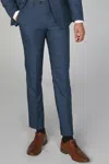 Paul Andrew Viceroy Prince Of Wales Check Trousers In Blue
