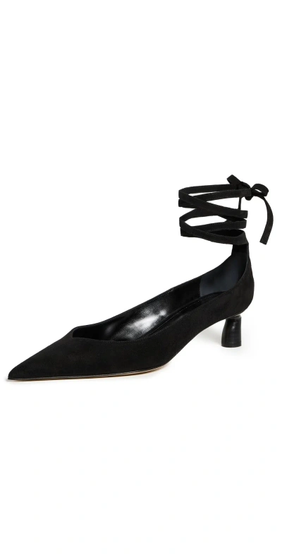 Paul Andrew Wrap Up Pumps Black