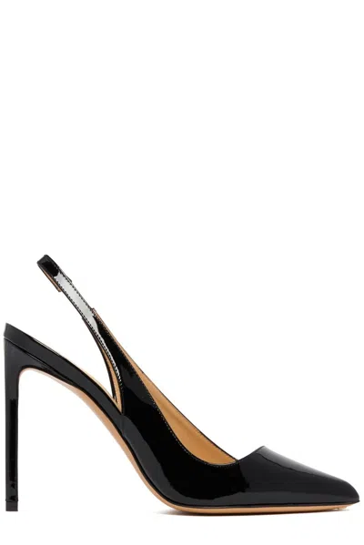Paul Andrew Zippy 100 Halter Slingback In Black