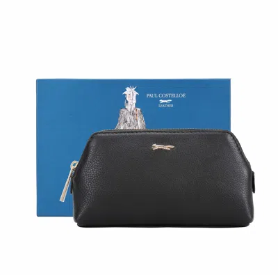 Paul Costelloe Black Ariel Leather Pouch
