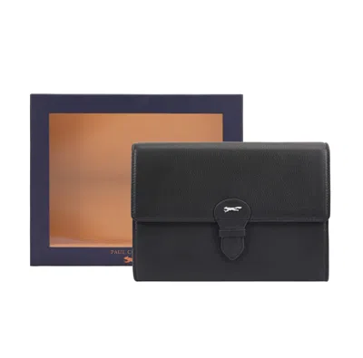 Paul Costelloe Sanya Leather Travel Organiser- Black