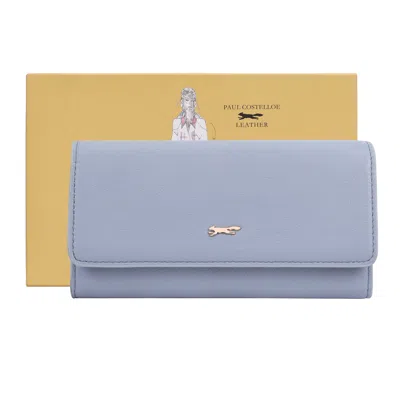 Paul Costelloe Women's Accra Leather Wallet - Blue