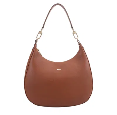 Paul Costelloe Women's Anano Shoulder Bag  - Brown