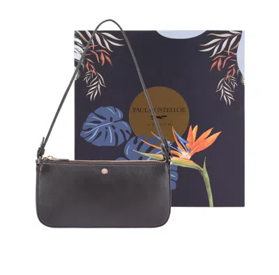 Paul Costelloe Women's Audrey Leather Shoulder Bag - Brown