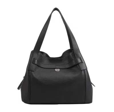 Paul Costelloe Women's Black Donato Shoulder Bag