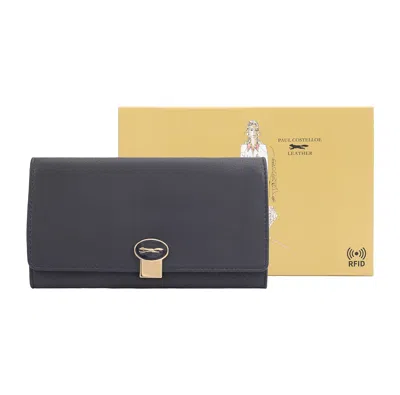 Paul Costelloe Women's Claire Leather Purse - Blue