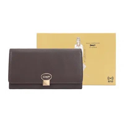 Paul Costelloe Women's Claire Leather Purse - Brown