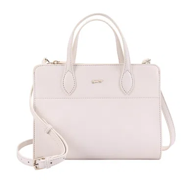 Paul Costelloe Women's Cordelia Leather Multiway Bag- White