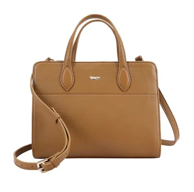 Paul Costelloe Women's Cordelia Leather Multiway Handbag - Yellow