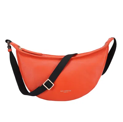 Paul Costelloe Women's Frida Leather Crossbody Bag - Orange
