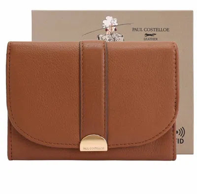 Paul Costelloe Women's Kate Leather Purse- Brown