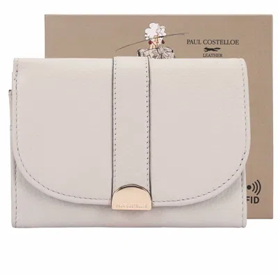 Paul Costelloe Women's Kate Leather Purse- White
