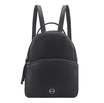 Paul Costelloe Women's Laval Leather Backpack - Jet Black