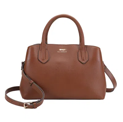 Paul Costelloe Women's Lievin Leather Multiway Shoulder Bag - Brown