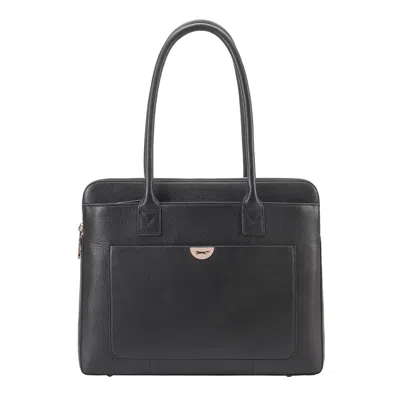 Paul Costelloe Women's Lorca Leather Tote Bag- Black