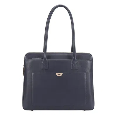 Paul Costelloe Women's Lorca Leather Tote Bag- Blue