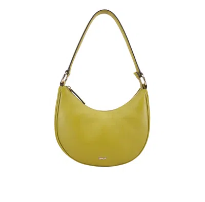 Paul Costelloe Women's Louise Leather Hobo Bag - Green
