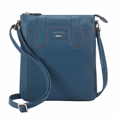 Paul Costelloe Women's Marble Crossbody Bag - Blue