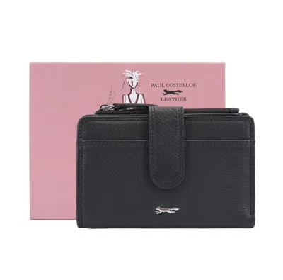 Paul Costelloe Women's Moija Leather Purse - Black