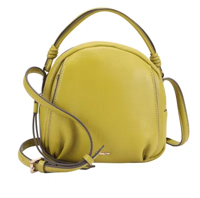 Paul Costelloe Women's Pia Leather Crossbody Bag - Green