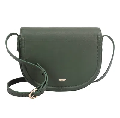 Paul Costelloe Women's Saima Leather Crossbody Bag - Green