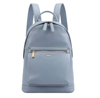Paul Costelloe Women's Salin Leather Backpack- Blue