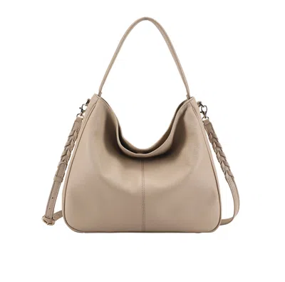 Paul Costelloe Women's Scarlet Leather Shoulder Bag - Neutrals In Black/red