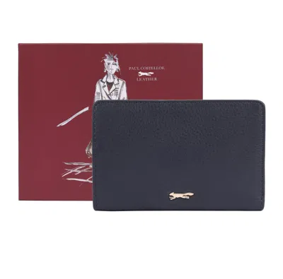 Paul Costelloe Women's Solidago Leather Purse- Blue