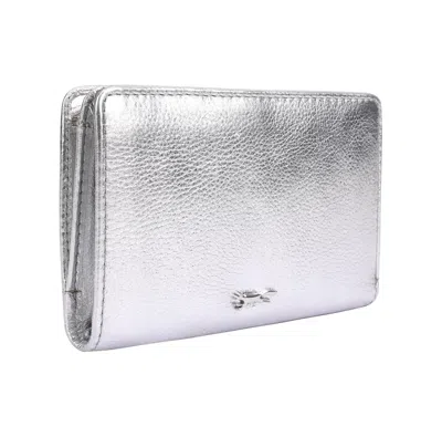 Paul Costelloe Women's Solidago Leather Purse - Silver