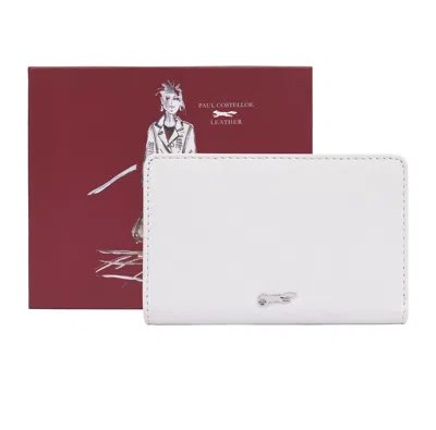 Paul Costelloe Women's Solidago Leather Purse - White
